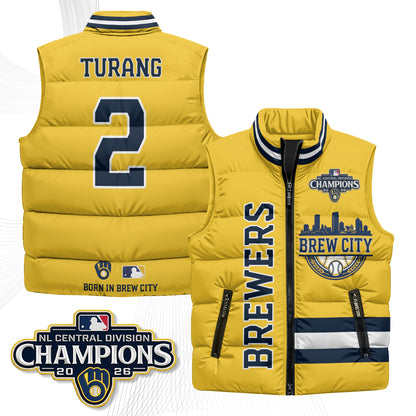 MIL "Brew City" Puffer Vest - Printed V3