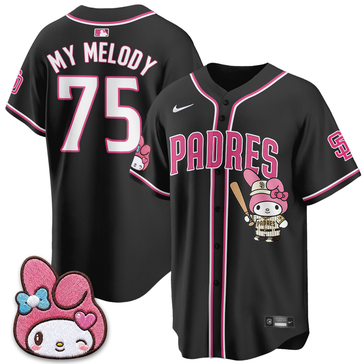 SD x Pink Sanrio Friend Vapor Jersey - Stitched