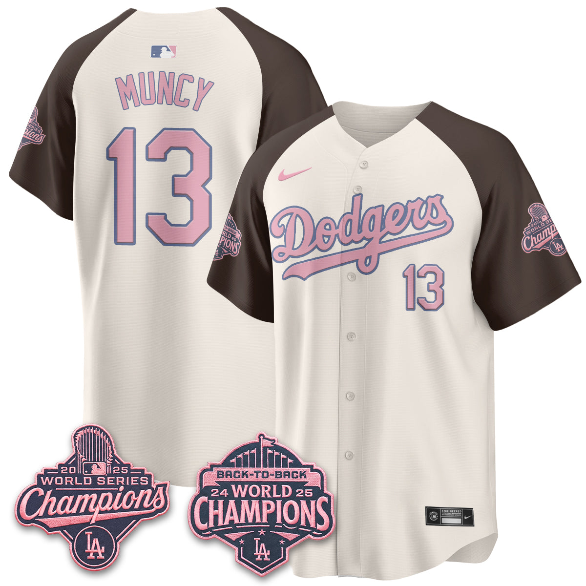 Los Angeles Dodgers Blinky Style Vapor Jersey - Stitched
