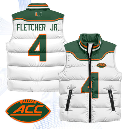 MIA 2001 Throwback Puffer Vest - Printed