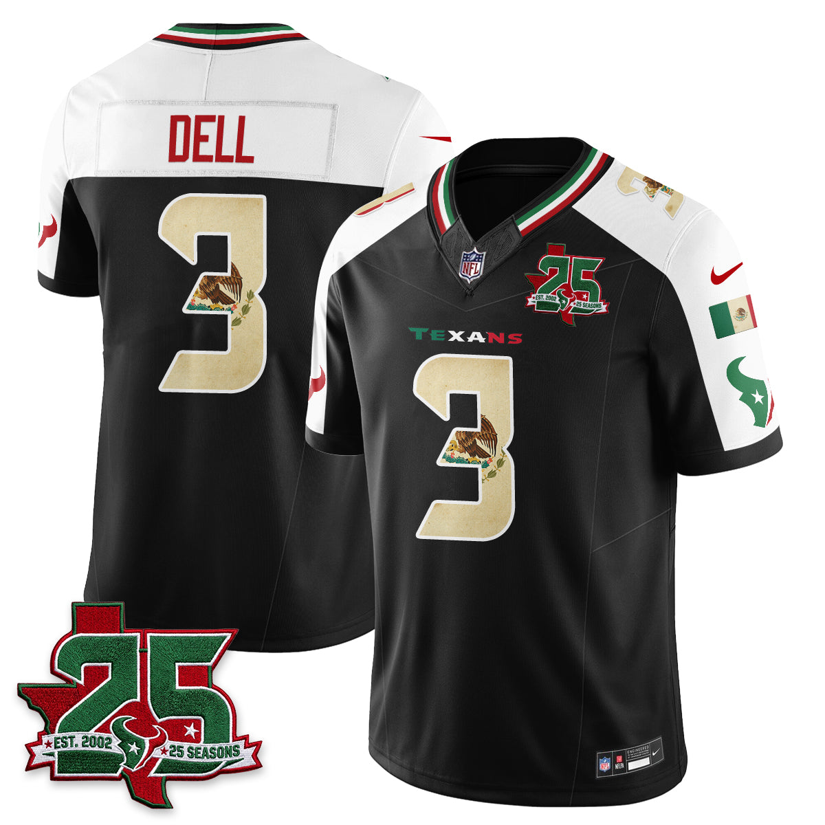 HOU 25 Seasons Mexico Style Edition - Stitched (2)