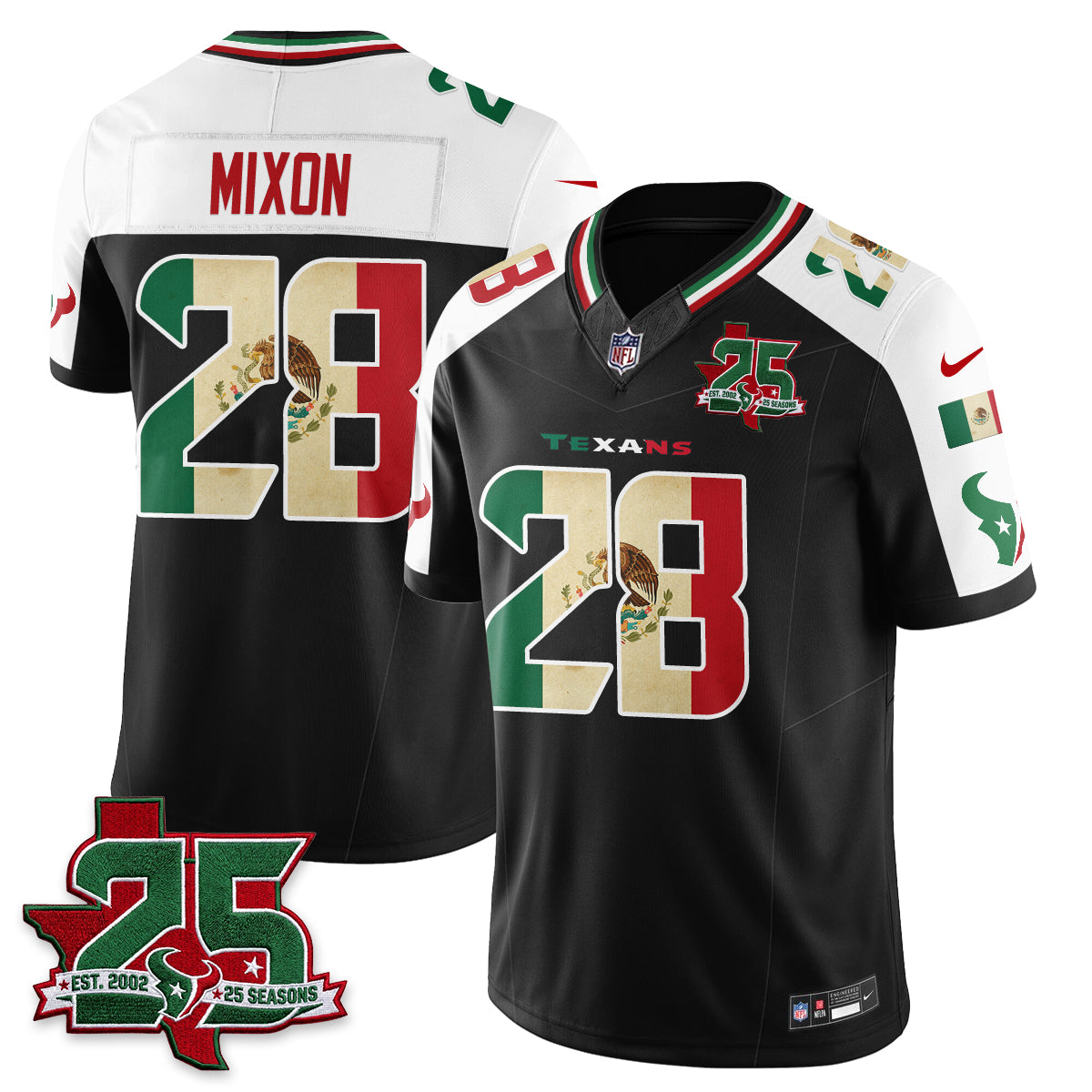 HOU 25 Seasons Mexico Style Edition - Stitched (2)
