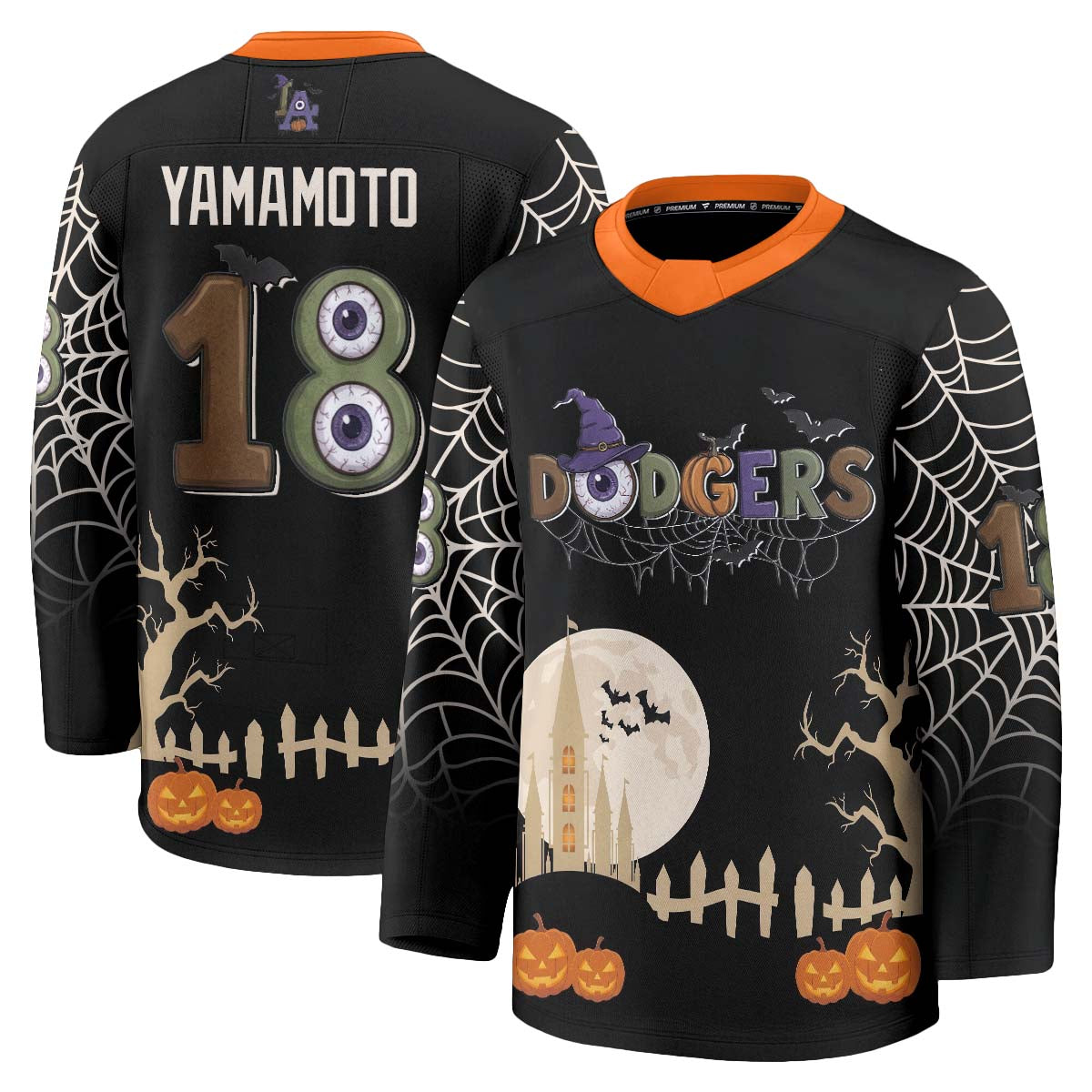 LAD Halloween Edition Hockey Jersey - Printed