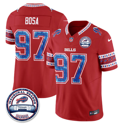 BUF Xmas Edition Vapor Jersey - Stitched