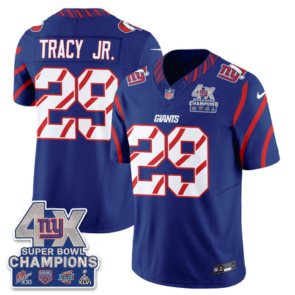 NYG  Xmas Edition Vapor Jersey - Stitched