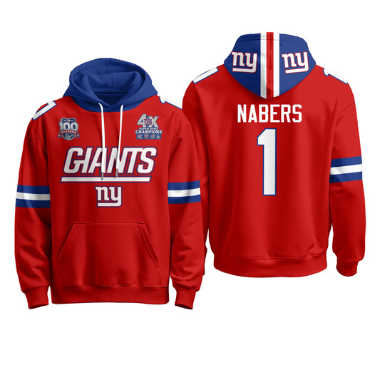 NYG 4X Champs S.Bowl Hoodie - Stitched