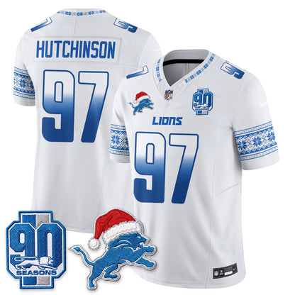 DET Xmas Edition Vapor Jersey - Stitched