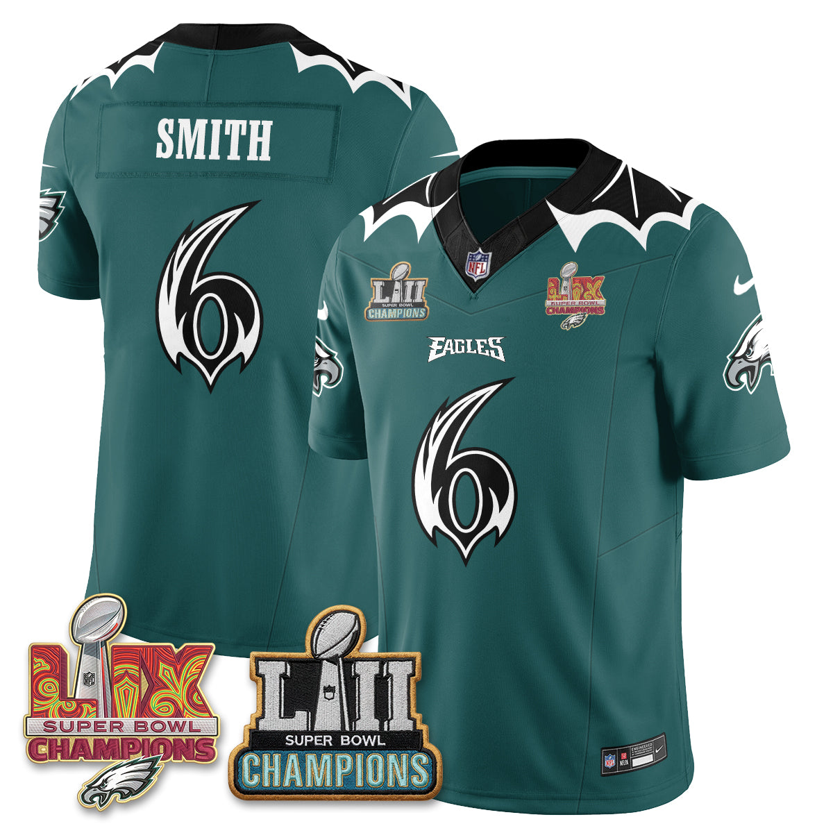 PHI x Bat Edition Vapor Jersey - Stitched