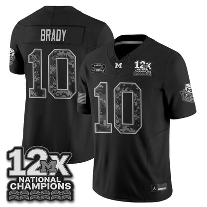 MICH 2026 Salute to Service Vapor Jersey - Stitched