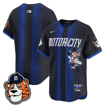 Detroit Tigers Paws Edition Vapor Limited Jersey - Stitched
