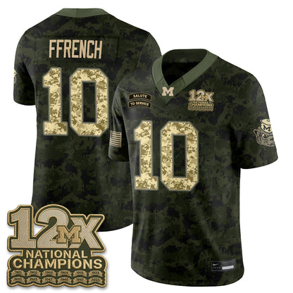 MICH 2026 Salute to Service Vapor Jersey - Stitched