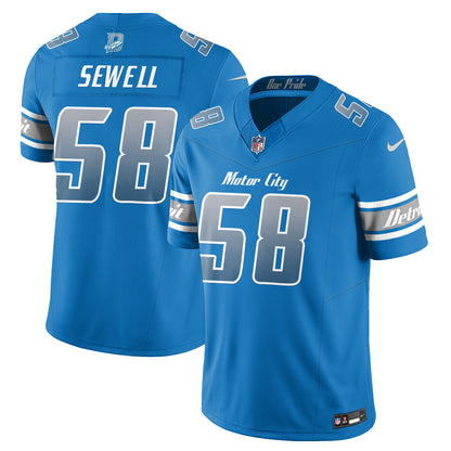 Detroit Lions Fangear Edition Vapor Jersey - Stitched