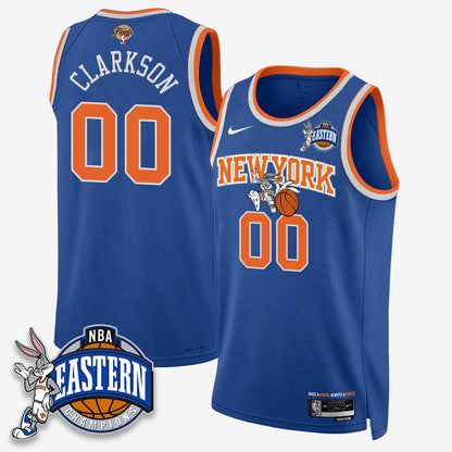 New York Knicks 2026 NBA Finals x Bunny Vapor Jersey - Stitched