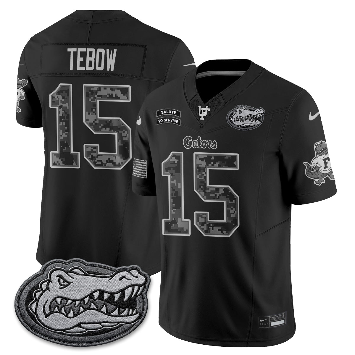 UF 2026 Salute to Service Vapor Jersey - Stitched