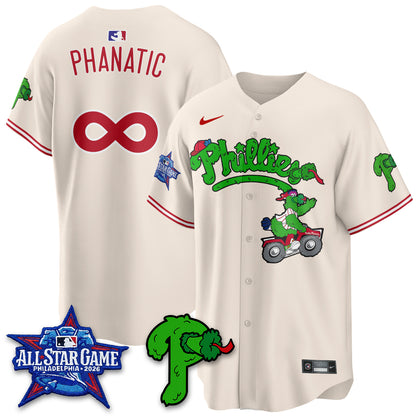 Philadelphia Phillies Phanatic Vapor Limited Jersey V2- Stitched