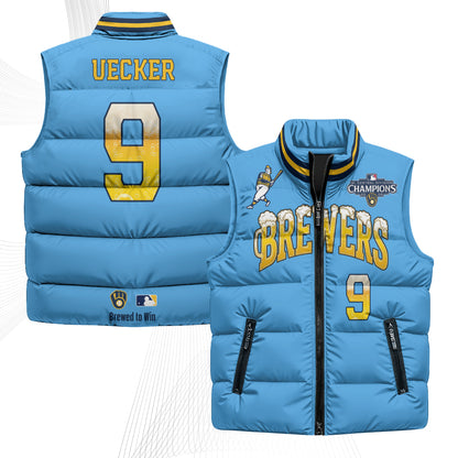 MIL 2026 NL Division Champs Puffer Vest - Printed