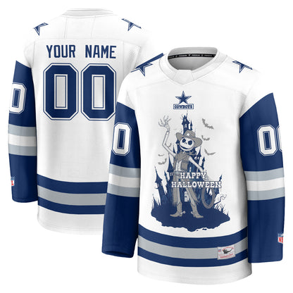 DAL x Nightmare Halloween 2026 Edition Custom Hockey Jersey - Printed
