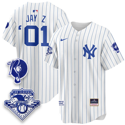 NYY x Jay Z Edition Vapor Jersey - Stitched
