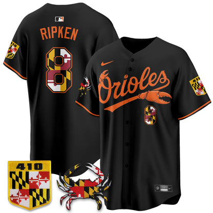 BAL Crab x Maryland Vapor Limited Jersey - Stitched