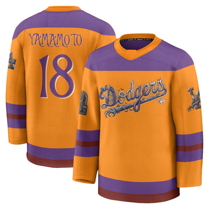 LAD Nightmare Halloween Edition Hockey Jersey - Printed