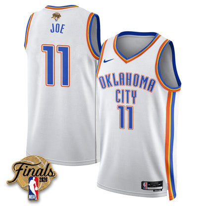OKC 2026 NBA Western Conference Champions Vapor Jersey V2- Stitched