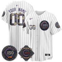 White Pinstripe