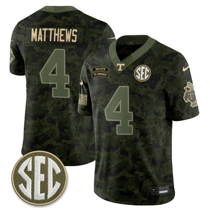 TENN 2026 Salute to Service Vapor Jersey - Stitched