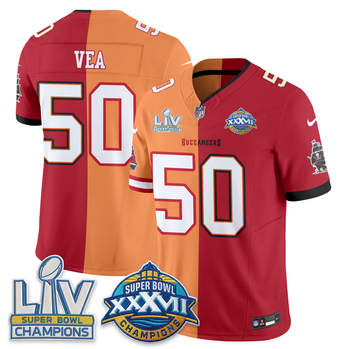 TB S.Bowl Split Edition Vapor Jersey - Stitched