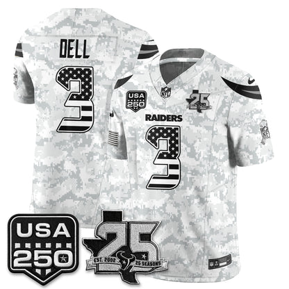 Houston Texans 2026 Salute to Service Edition Vapor Jersey - Stitched