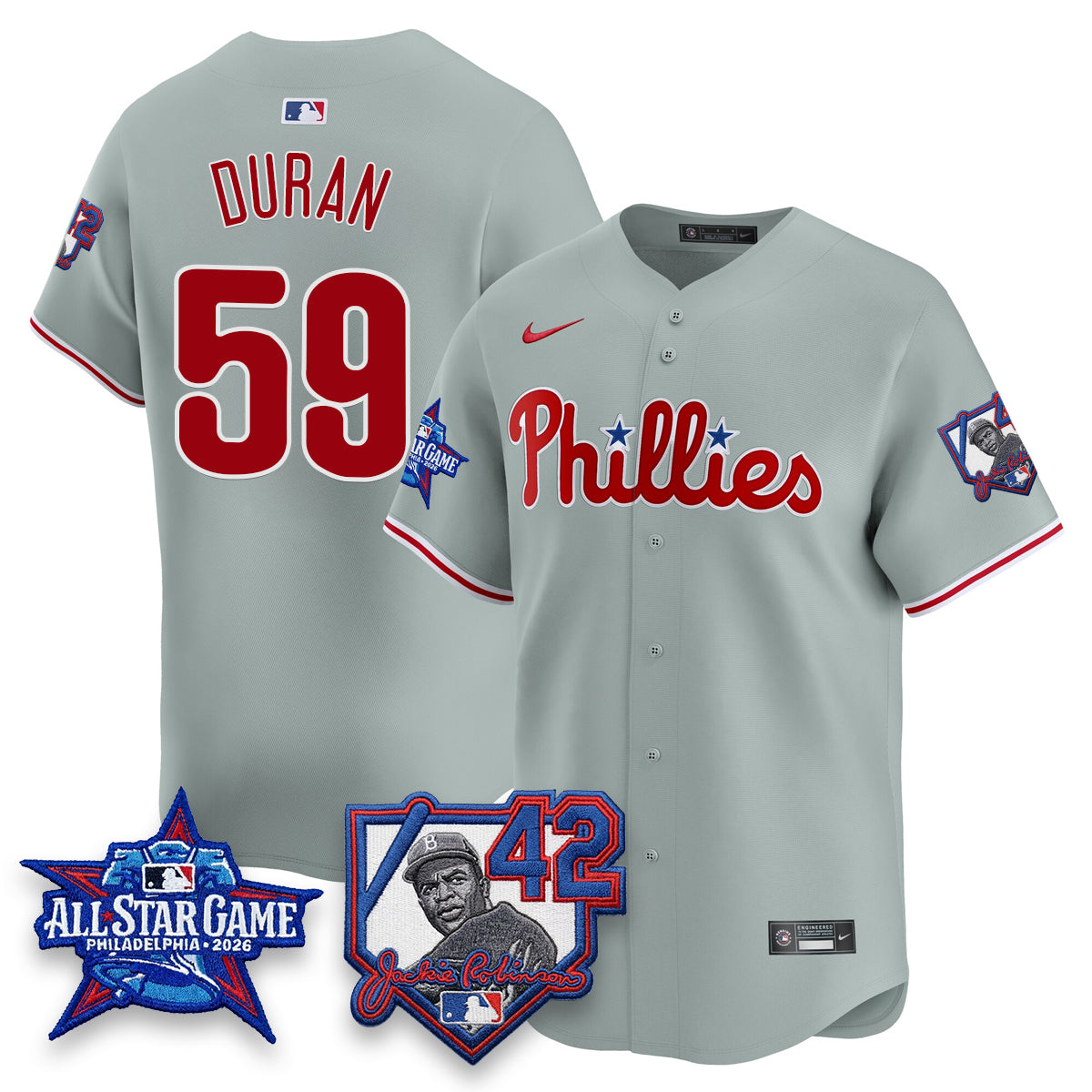 PHI 2026 Jackie Robinson New Era - All Star Game Vapor Limited Jersey - All Stitched
