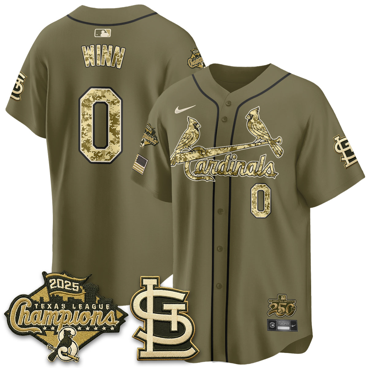 STL 2026 Armed Forces Day Jersey - All Stitched