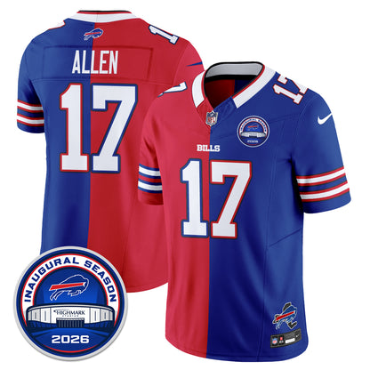 Buffalo Bills 2026 Split Edition Vapor Jersey - Stitched