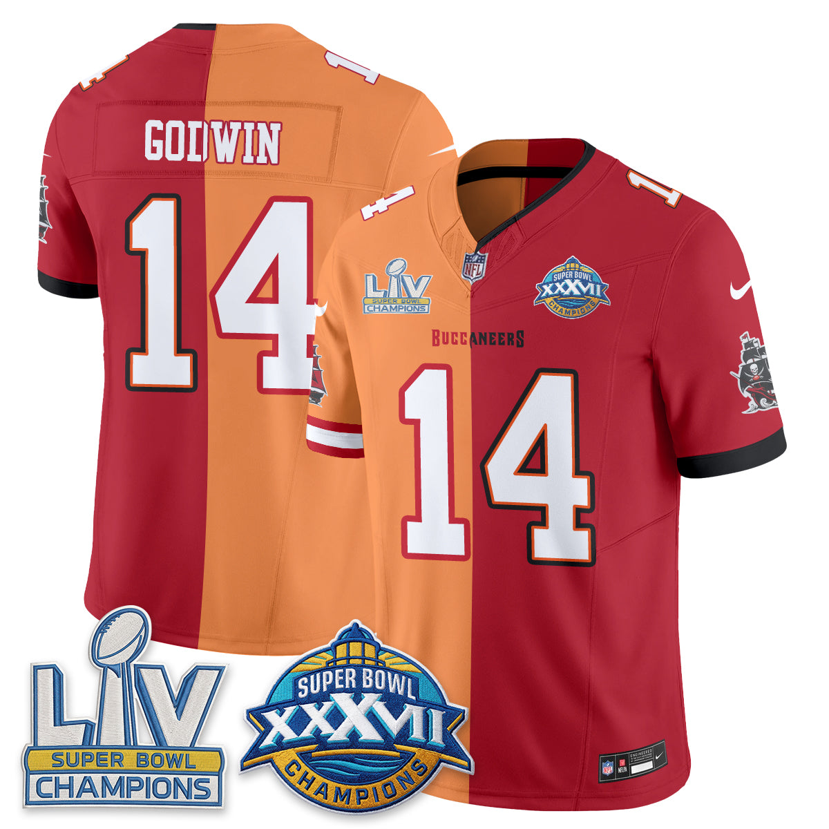 TB S.Bowl Split Edition Vapor Jersey - Stitched