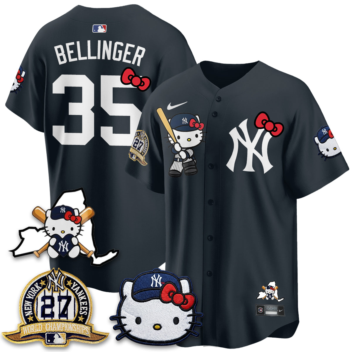 NYY Meow KT 2026 Vapor Limited Jersey - All Stitched