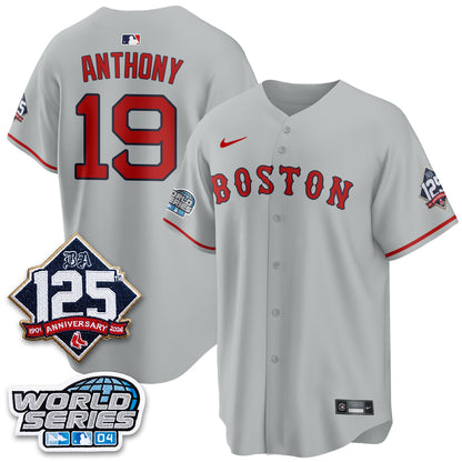 Boston Red Sox Throwback 2004 Vapor Jersey - Stitched