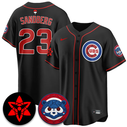 Chicago Cubs Uchiha Sasuke Vapor Limited Jersey - Stitched