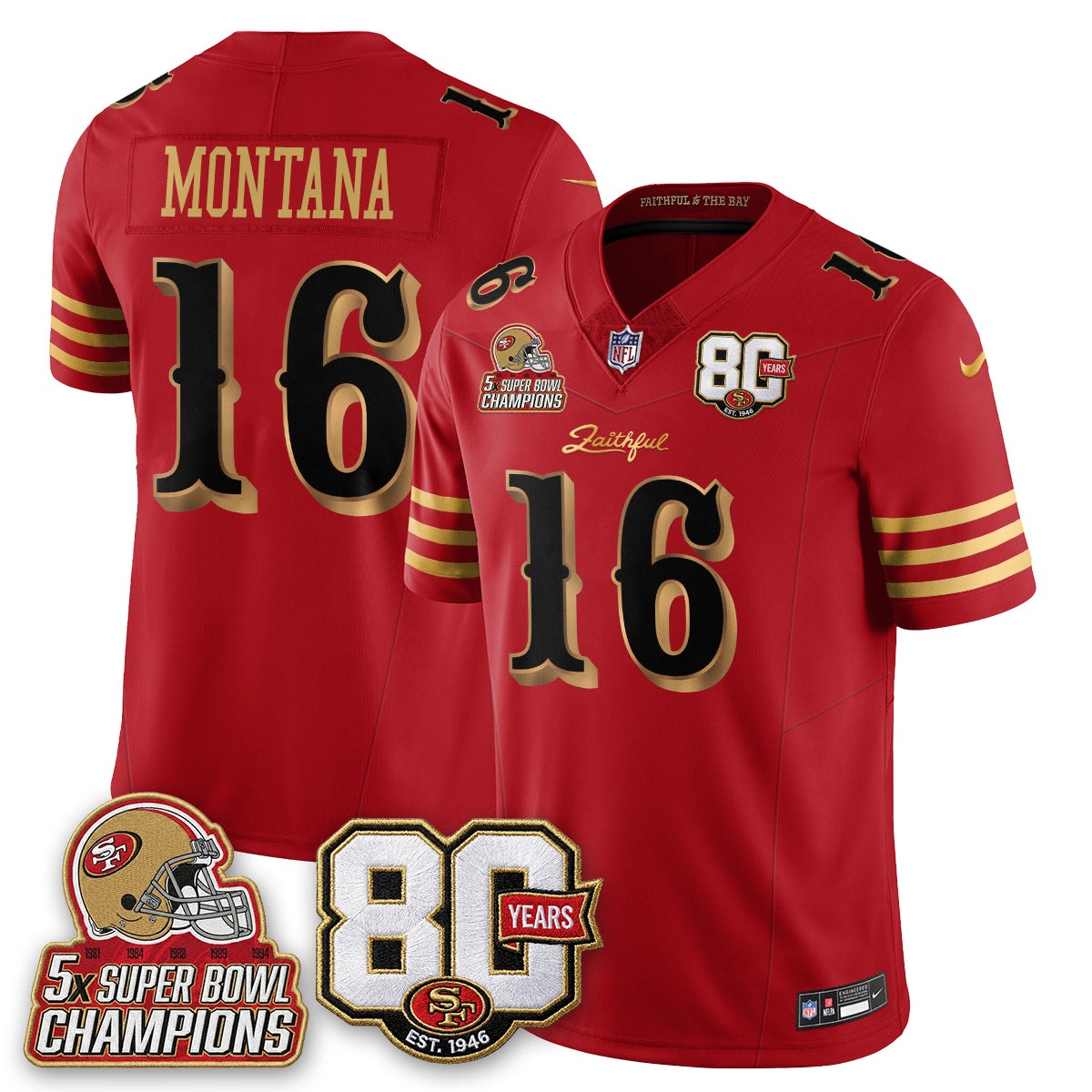 SF 80 Years & 5X Champs Rivalries Edition - Stitched (2)