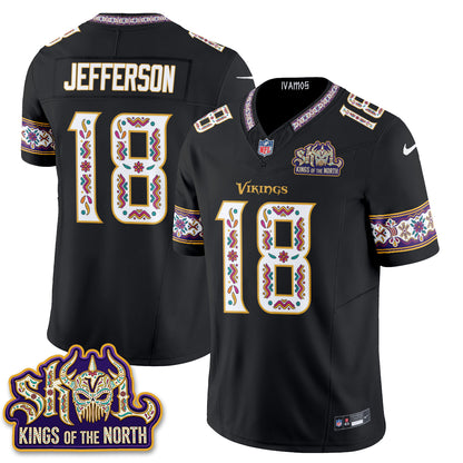 Minnesota Vikings  Latino Heritage Month Vapor Jersey - Stitched