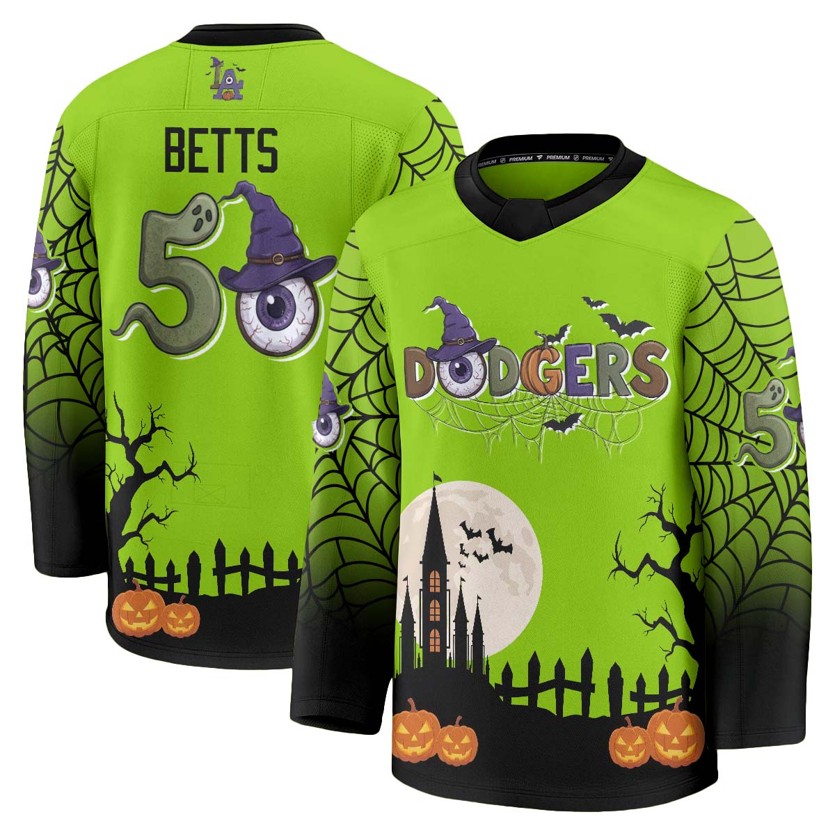 LAD Halloween Edition Hockey Jersey - Printed