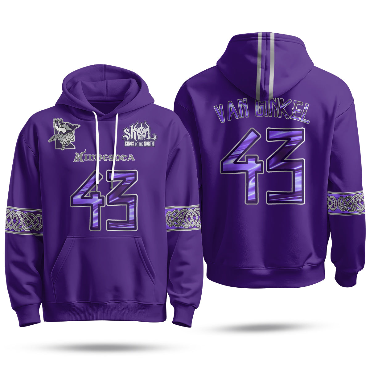 MIN 2026 Warrior Fleece Hoodie - Printed
