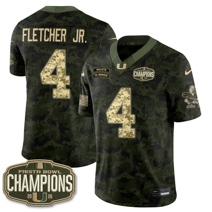 MIA 2026 Salute to Service Vapor Jersey - Stitched
