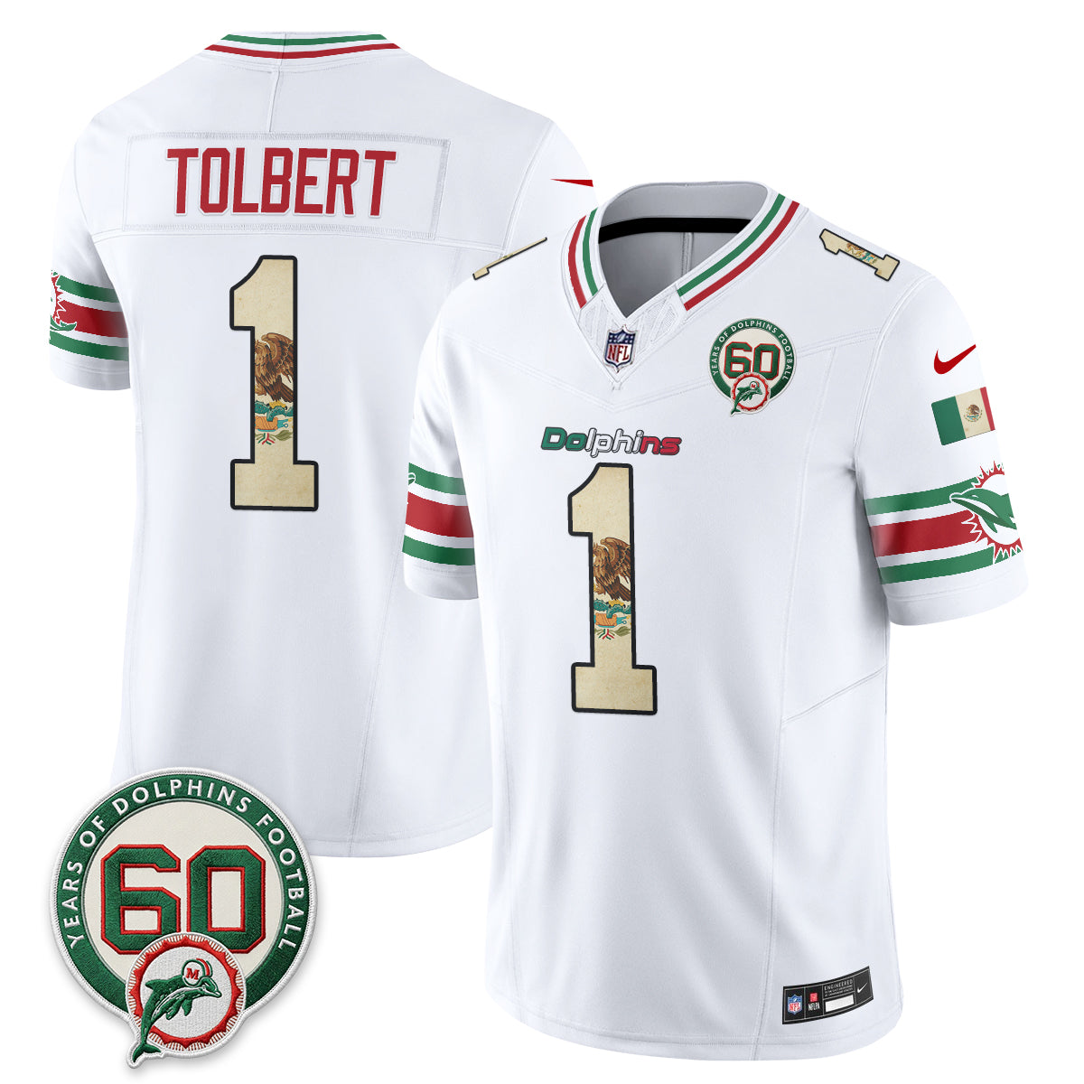 MIA Mexico Edition Vapor Jersey - Stitched