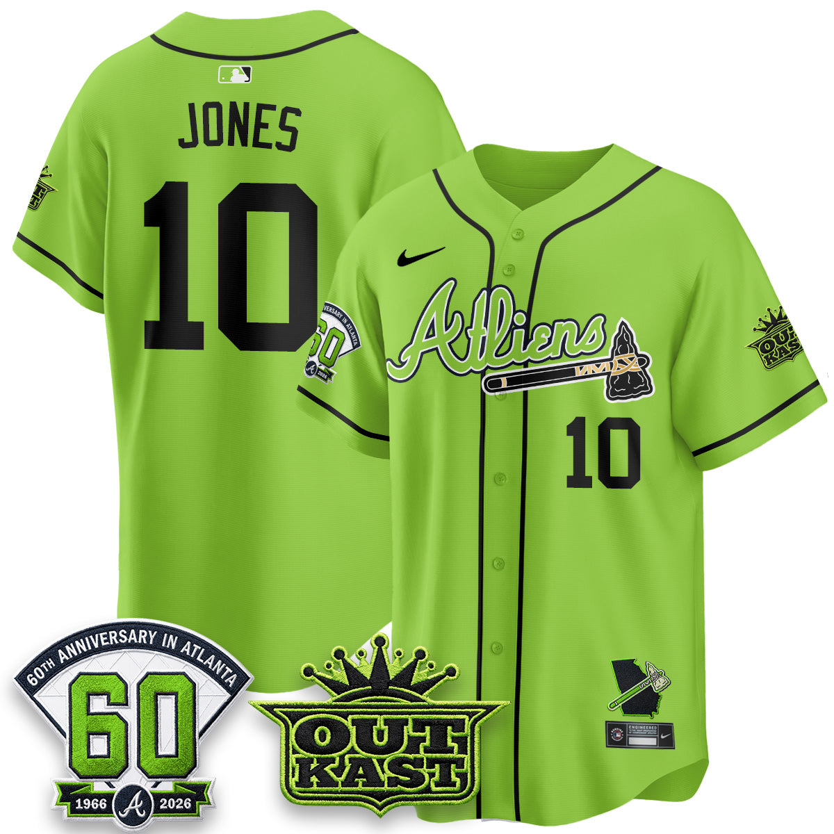 ATL x Outkast Atliens Vapor Jersey - Stitched