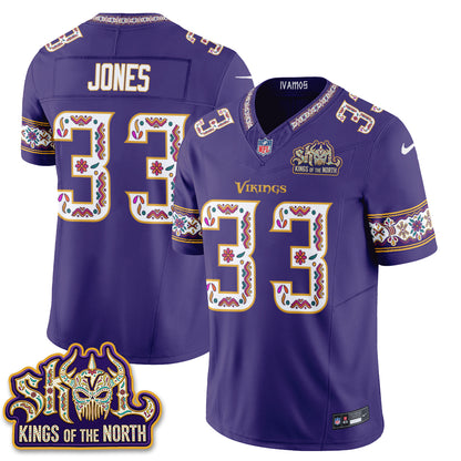 Minnesota Vikings  Latino Heritage Month Vapor Jersey - Stitched