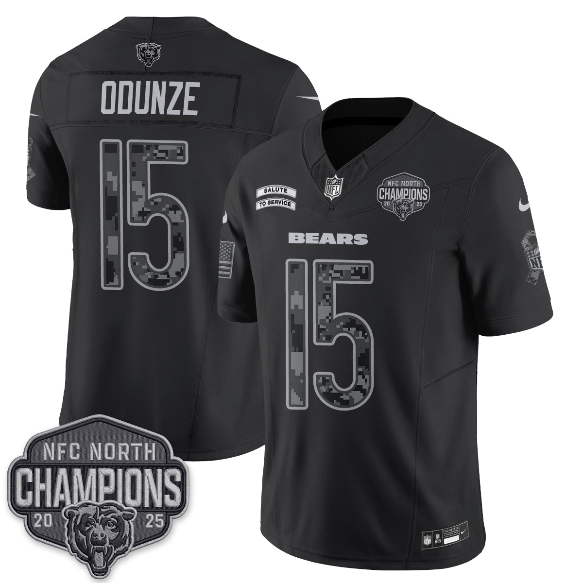 CHI 2026 Salute to Service V2 Vapor Jersey - Stitched