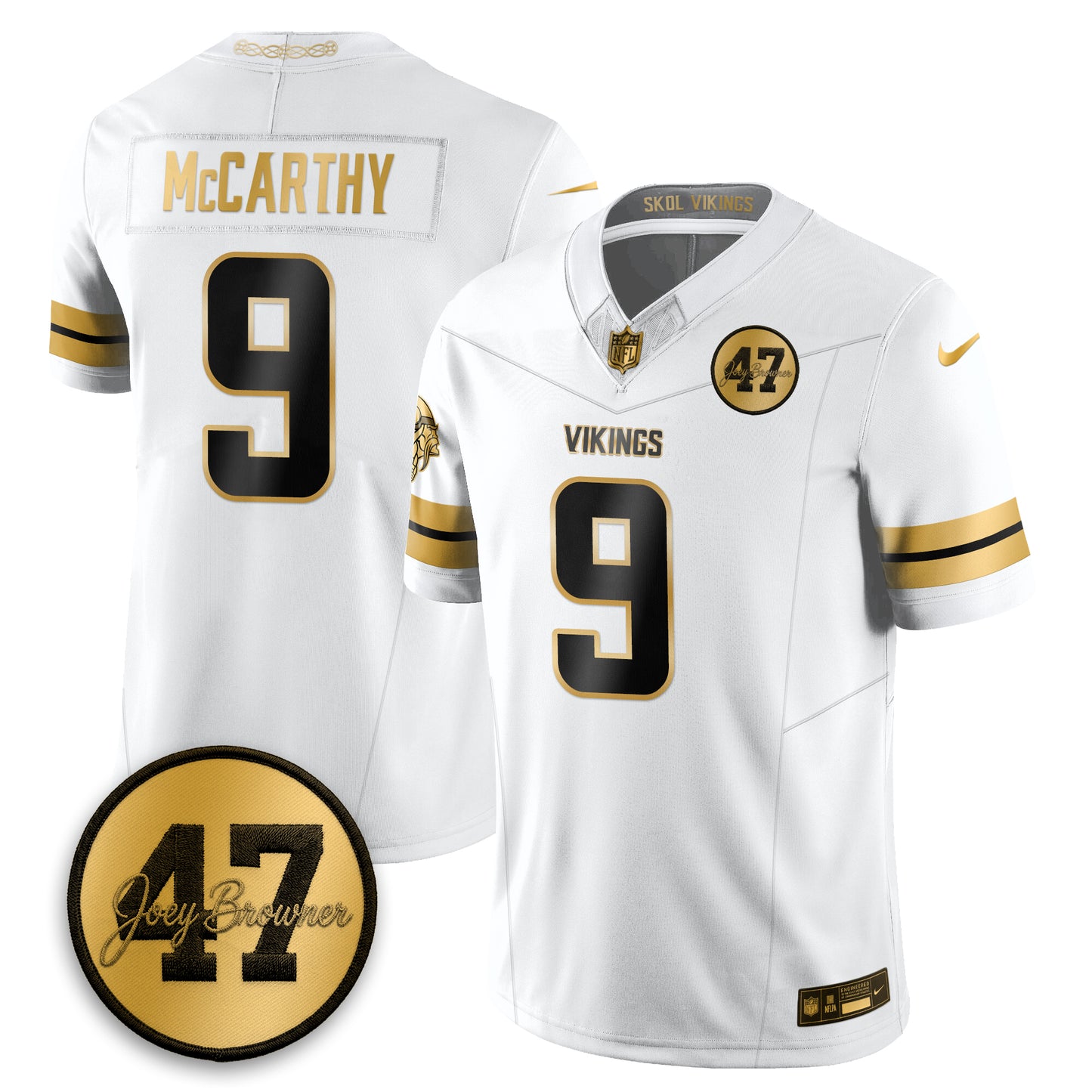 MIN Joey Browner Thank You For Memories - 1960 – 2026 Football Vapor Limited Jersey - All Stitched
