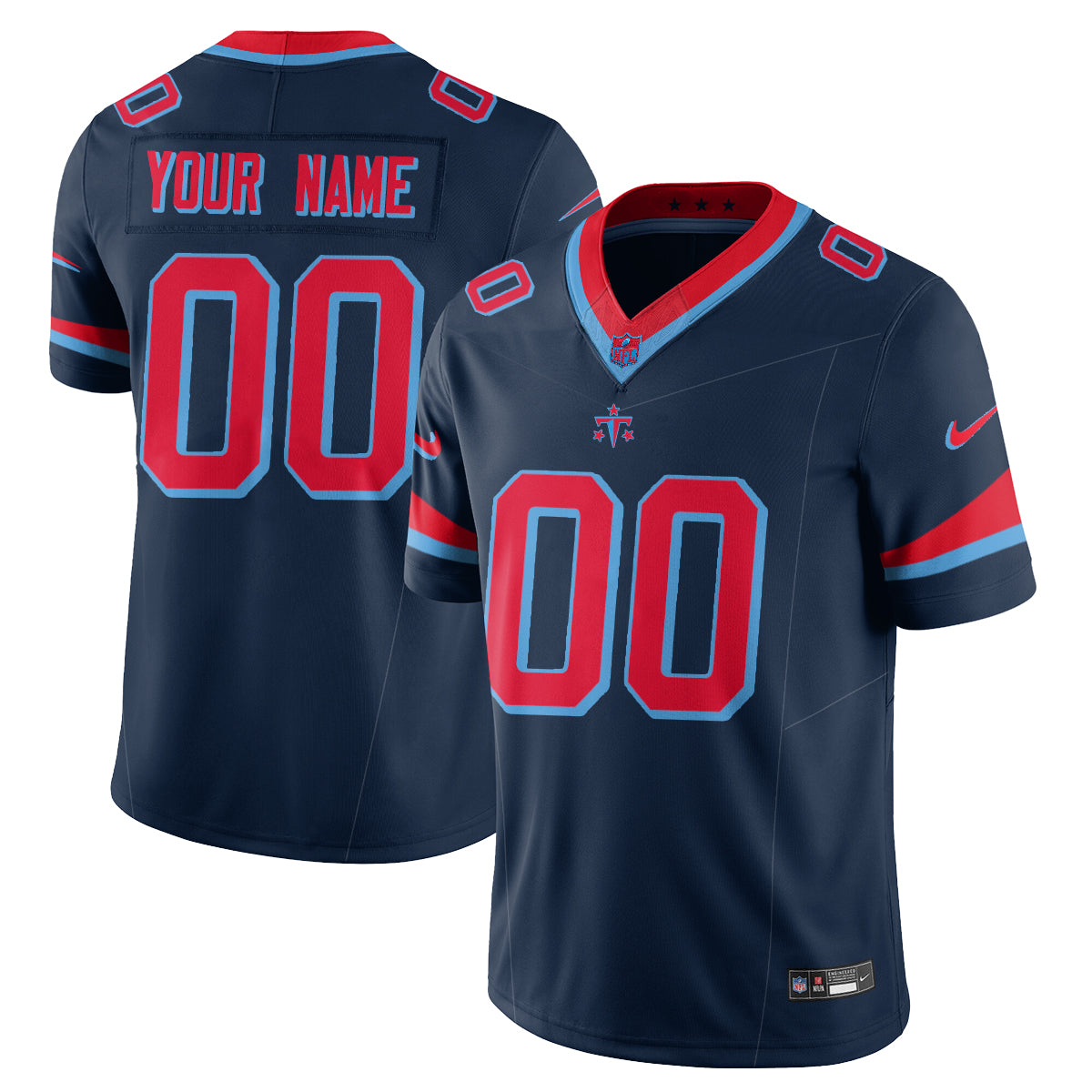 TEN Fangear Edition Vapor Custom Jersey - Stitched