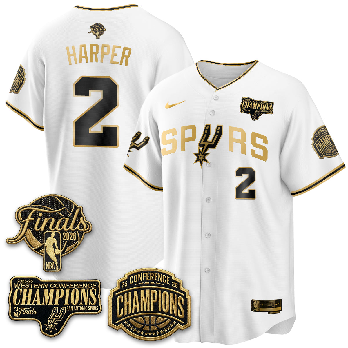 SAS 2026 Basketball Finals Vapor Special Jersey - Stitched