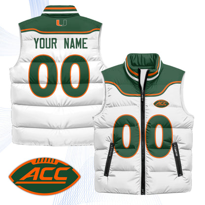 MIA 2001 Throwback Custom Puffer Vest - Printed