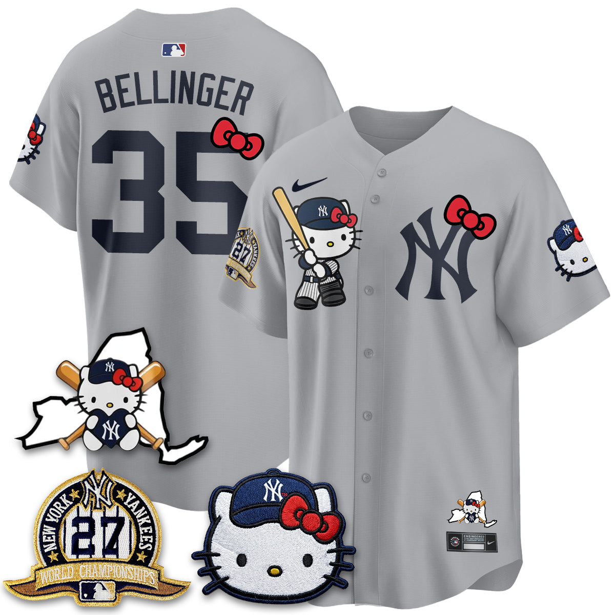 NYY Meow KT 2026 Vapor Limited Jersey - All Stitched